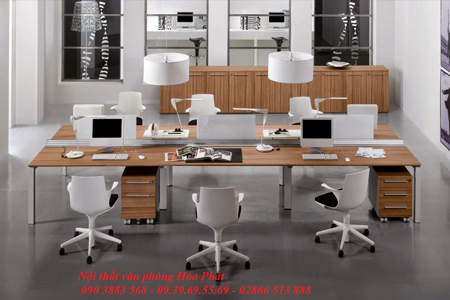 bố trí bàn làm việc Xuân Hòa