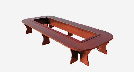 BÃ n há»p gá» sÆ¡n PU BH-07-01PU