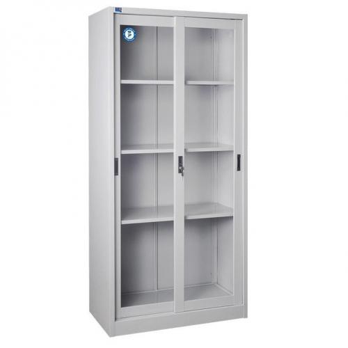 Tủ sắt cánh kính lùa TU08PCK