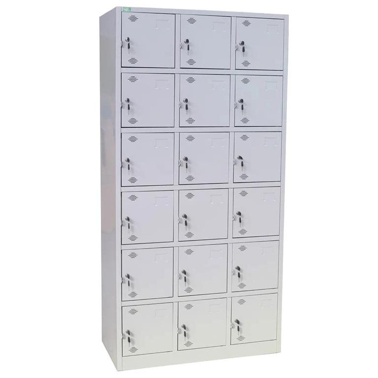 Tủ locker sắt 18 ngăn TS10