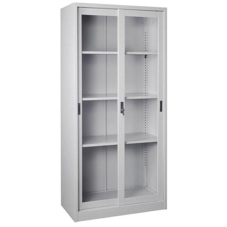 Tủ sắt cánh kính lùa PTT08